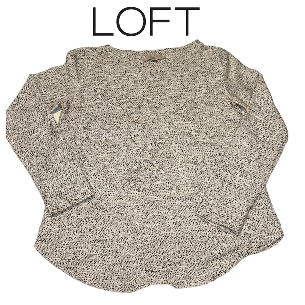 Loft Gray / Black Sweater